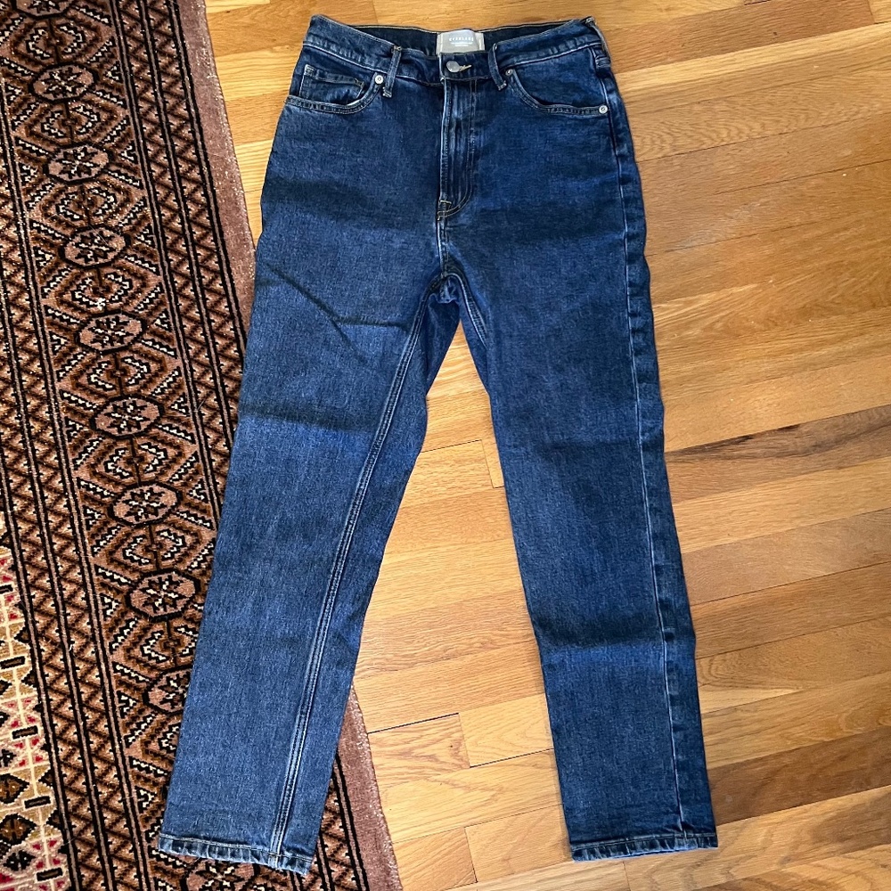 Everlane original cheeky jeans dark wash